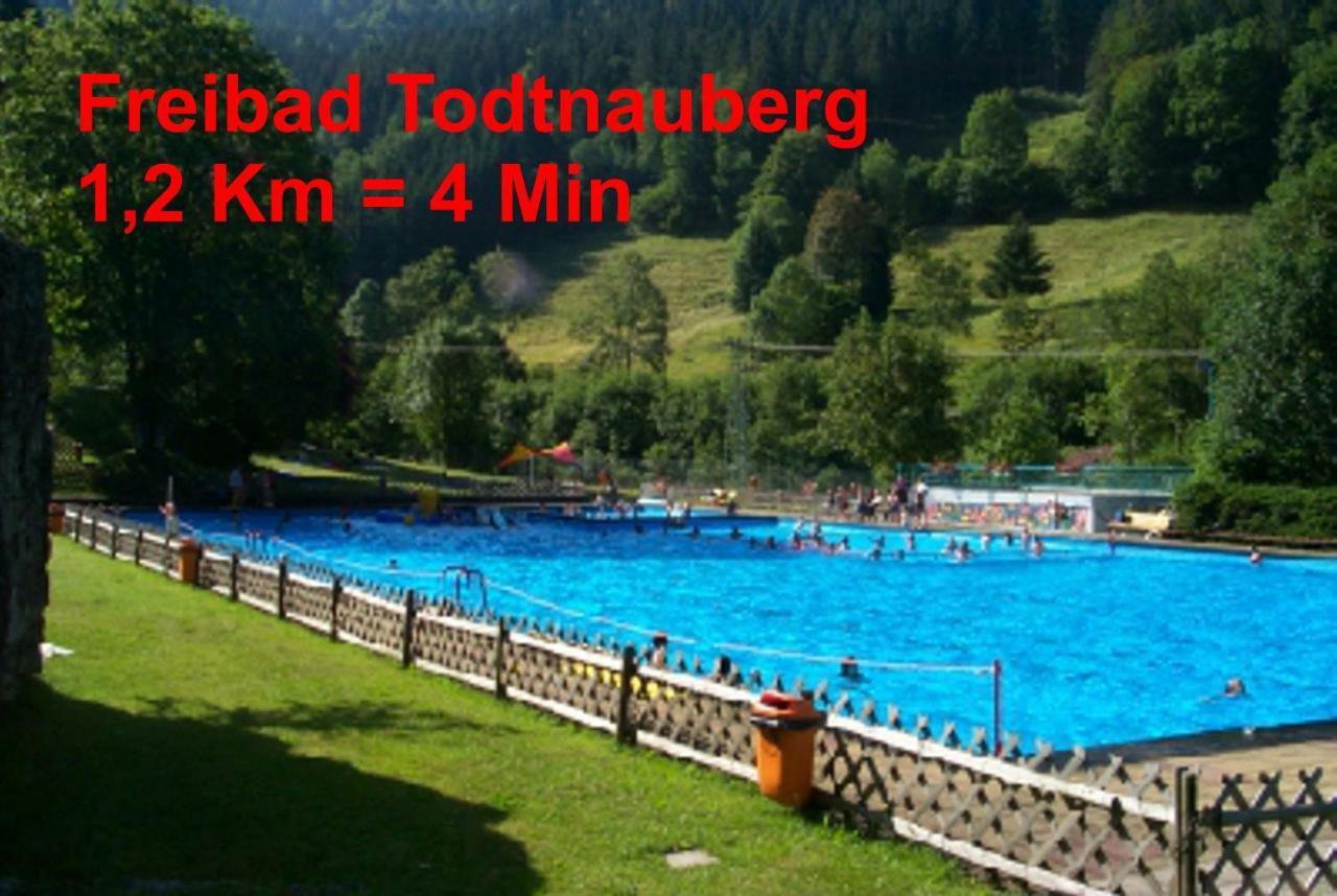 Residenz Schauinsland, Ganzes Appartement, Sauna 托特瑙 外观 照片